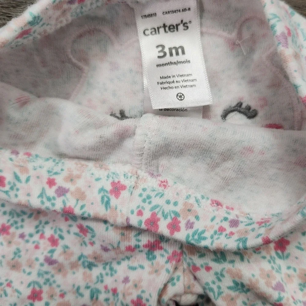 Baby 0-3 Month Lot of 5 items‎ Pajamas, Bodysuits Carters Betsey Johnson Baby